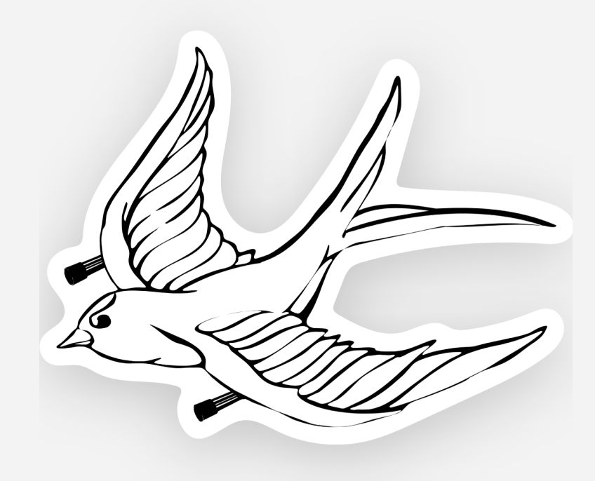 WKS Mini Bird Sticker