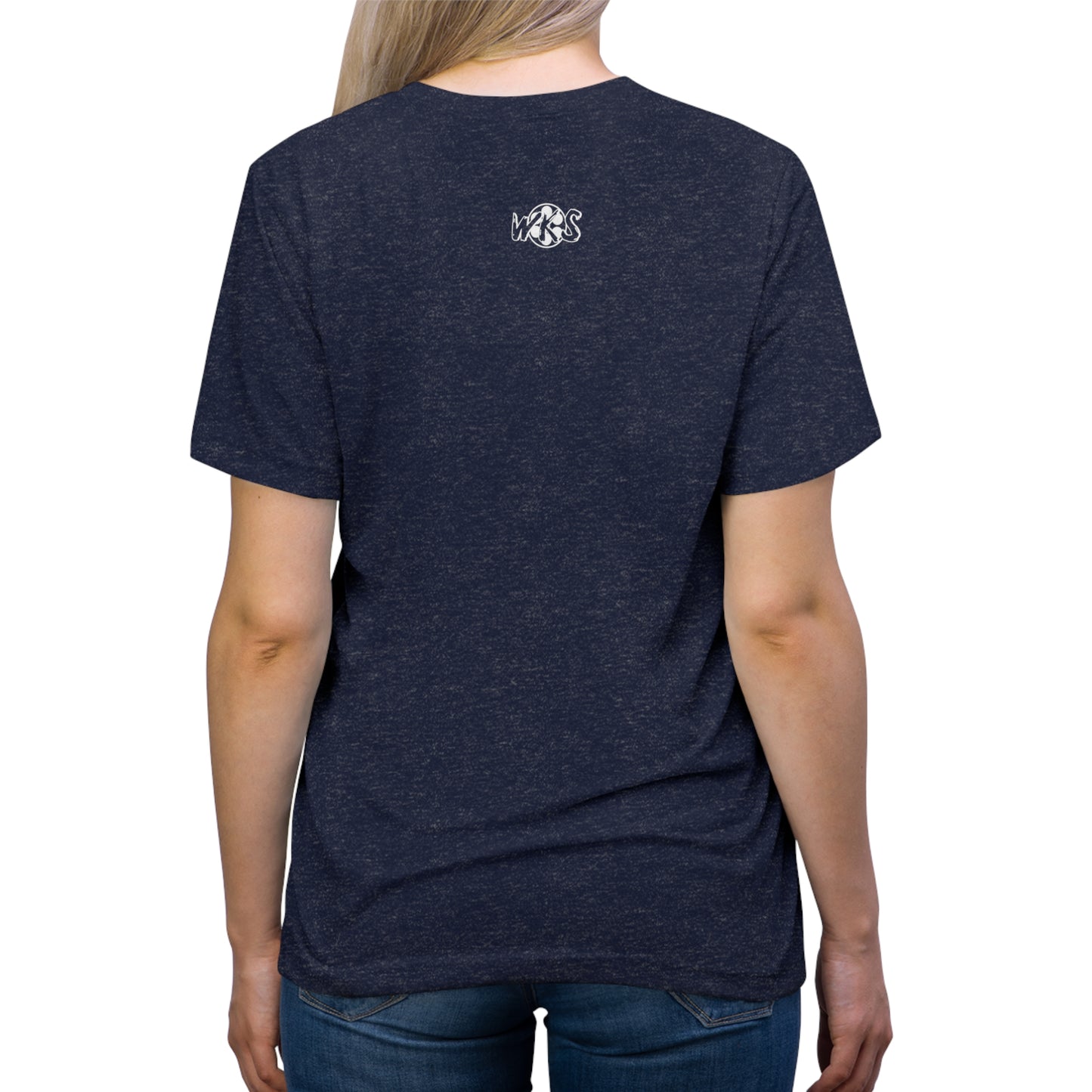 WKS Bar Triblend Tee 2-Sided Print