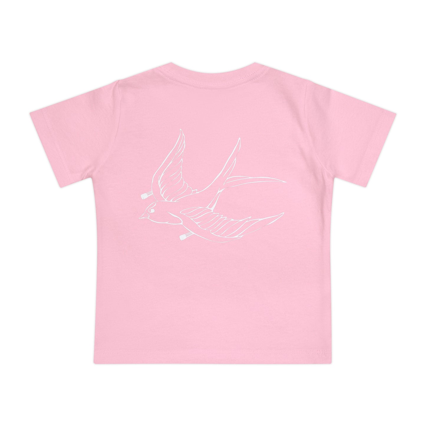 WKS Mini Bird on Back Baby TShirt