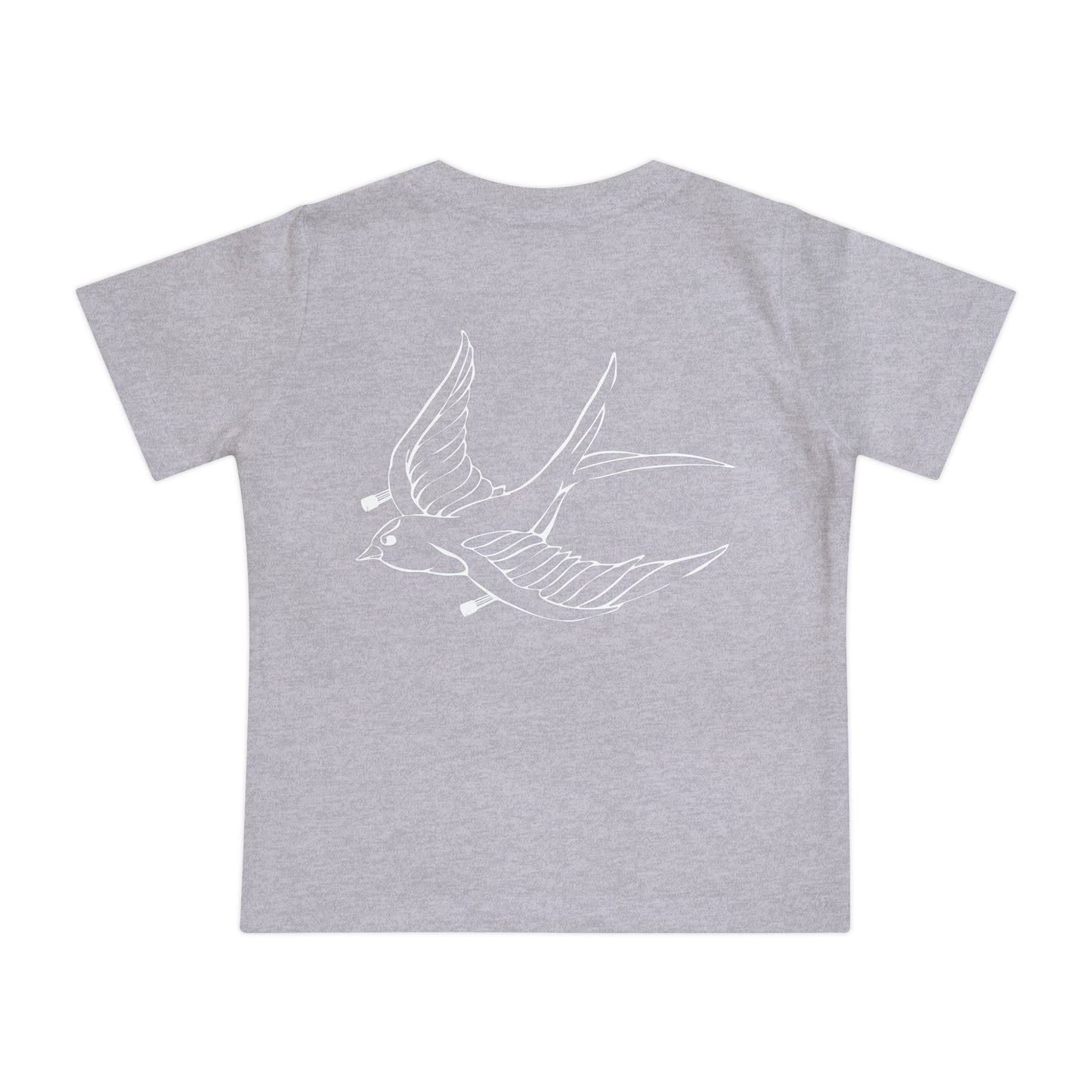 WKS Mini Bird on Back Baby TShirt