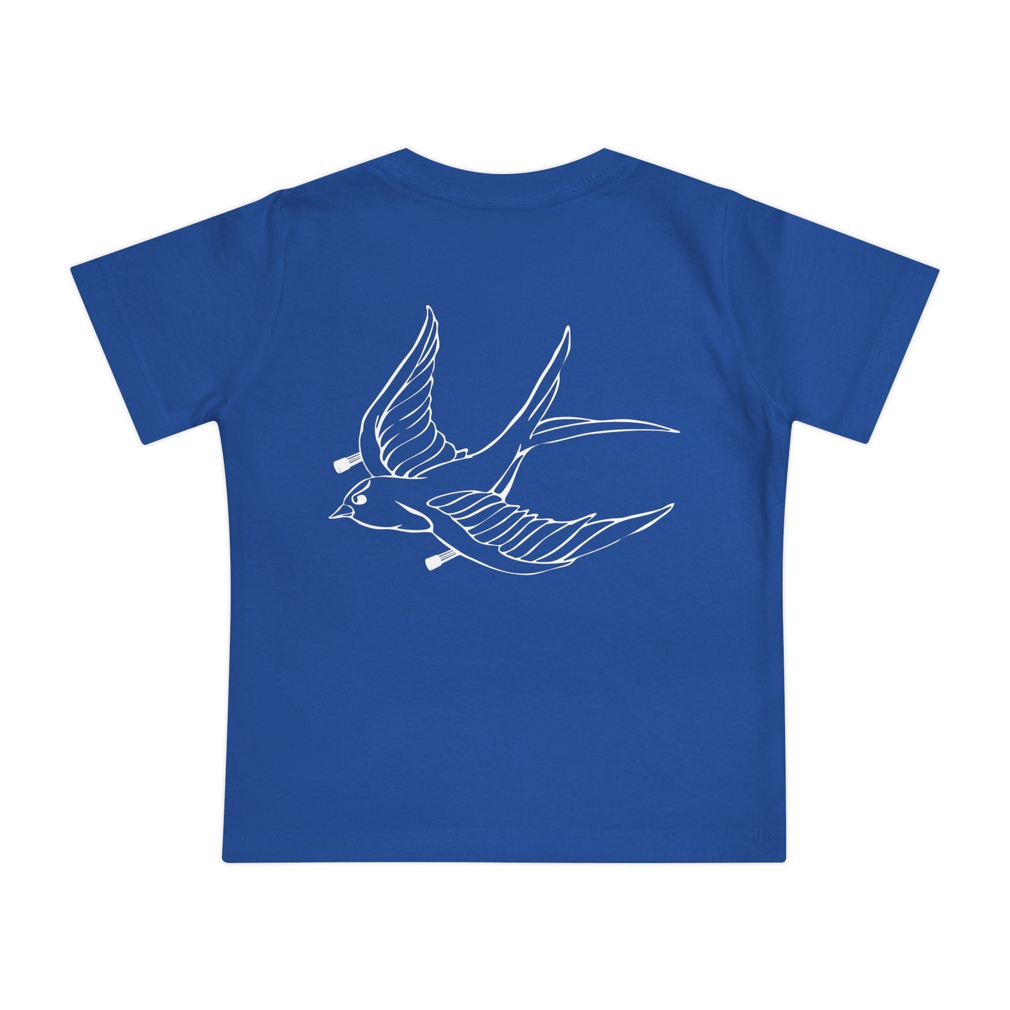 WKS Mini Bird on Back Baby TShirt