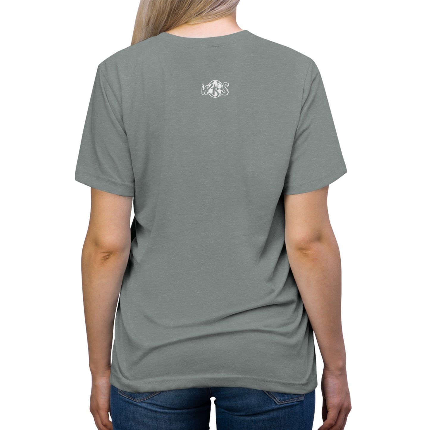 WKS Bar Triblend Tee 2-Sided Print