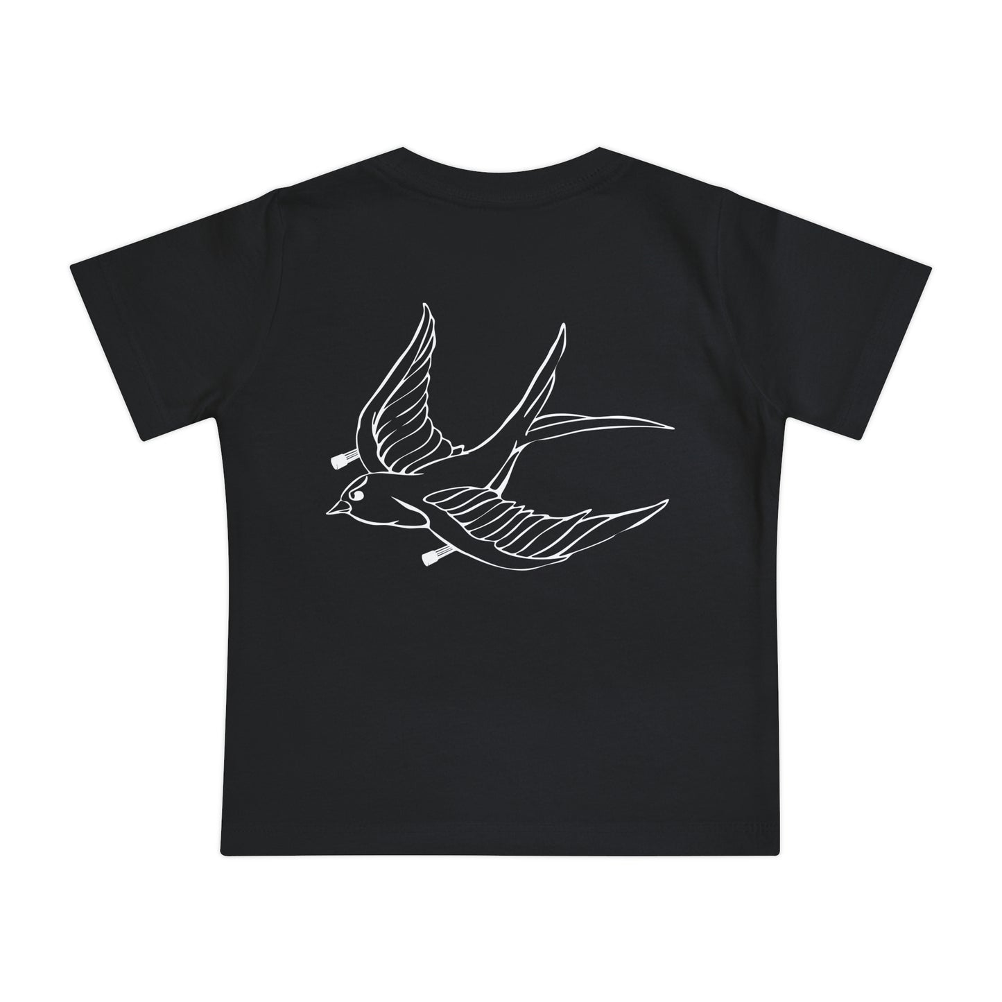 WKS Mini Bird on Back Baby TShirt