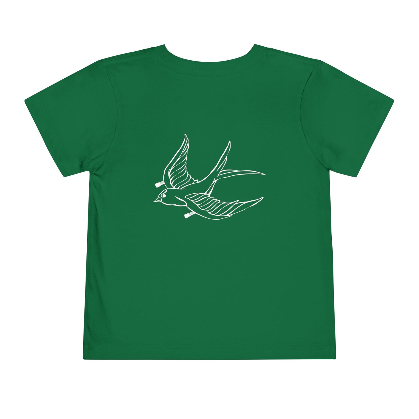 WKS Mini Bird on Back Toddler Short Sleeve