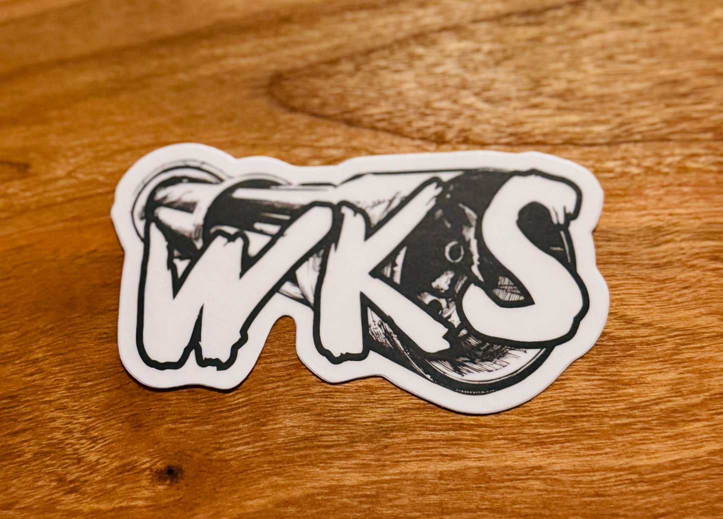 WKS Logo Sticker
